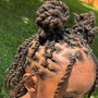 Braided Front / Back Crochet Braids