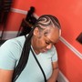 Large  Braided Ponytail