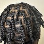 Kid's Knotless braids medium size