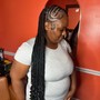 Large  Braided Ponytail