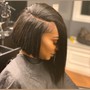 Bob cut natural hair