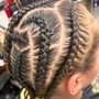 Men Cornrows Braids