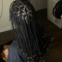 Bohemian knotless Braids