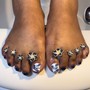 Pedicure w/ Gel Polish