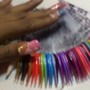 Full-set (Acrylic)(Hard-gel)(Poly-gel)short -medium-long