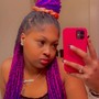 Small Knotless Braids