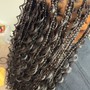 Boho Knotless Braids