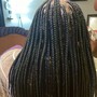 Feed in braids