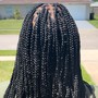 Small Knotless Braids