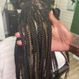 Medium Knotless Braids