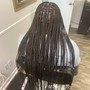 Medium Knotless Braids