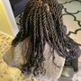 Small Boho Knotless Braids