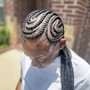 Half braid, Half Crochet Braids