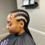 Feed in Braids Ponytail (S/M)