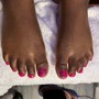 Pedicure - Polish