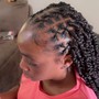 Small Traditional Goddess Braids