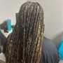 Boho Knotless Braids (med)