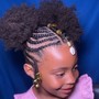 Kid's Cornrows no extensions 5-12