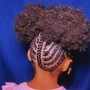 Kid's Cornrows no extensions 5-12