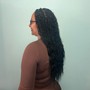 Wig Sew In With Natural Part