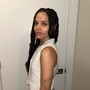 Medium 2 Strand Twists with Hair Added