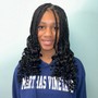 Wig Sew In With Natural Part