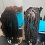 Knotless Touch Up - Front And Back