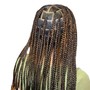 Large Knotless Braids