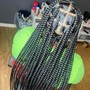 Med Knotless Braids