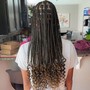 Knotless braids ( Medium )