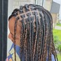 Knotless braids