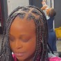 Small Knotless Braids