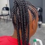 Small Knotless Braids