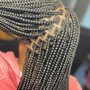 Knotless Peek-A-Boo Braids (Medium)