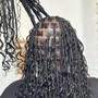 Knotless Peek-A-Boo Braids (Medium)