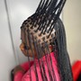 Knotless Peek-A-Boo Braids (Medium)