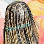 Kids knotless Braids 9yrs To 13yrs LARGE