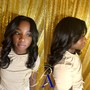 Quick Weave extensions with leave out