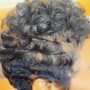 Shampoo & Style / relaxer on sides and back(DEPOSIT REQUIRED @ BOOKING)