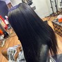 Sew In middle part leave out (cut layers)