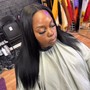 Sew In middle part leave out (cut layers)