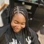 Small Knotless Braids