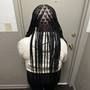 Small Knotless Braids