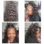 Shampoo and deep steam cond/no style