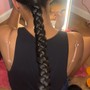 Large Knotless Braids