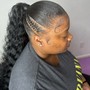 Extended Sleek Ponytail(weave)