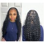 Large Knotless Braids