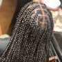 Waist Length- Medium Knotless Braids