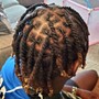 Loc Retwist (Half Head)