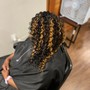 Braided Mohawk or Lemonade Feedin Braids